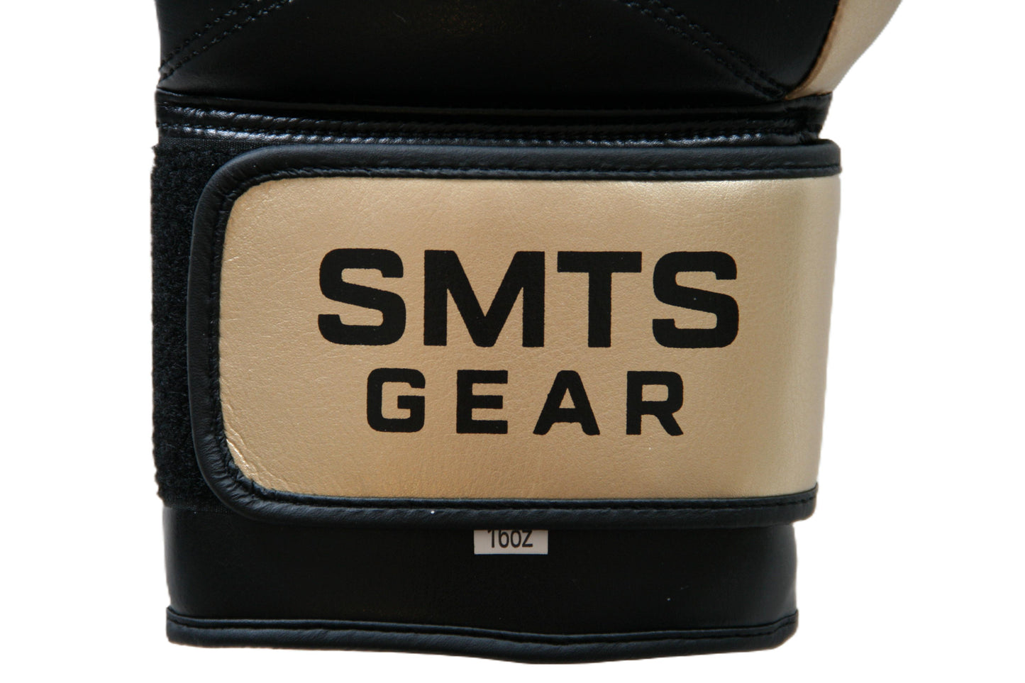 SMTS Gear V100 vegan bokshandschoenen goud – detailopname